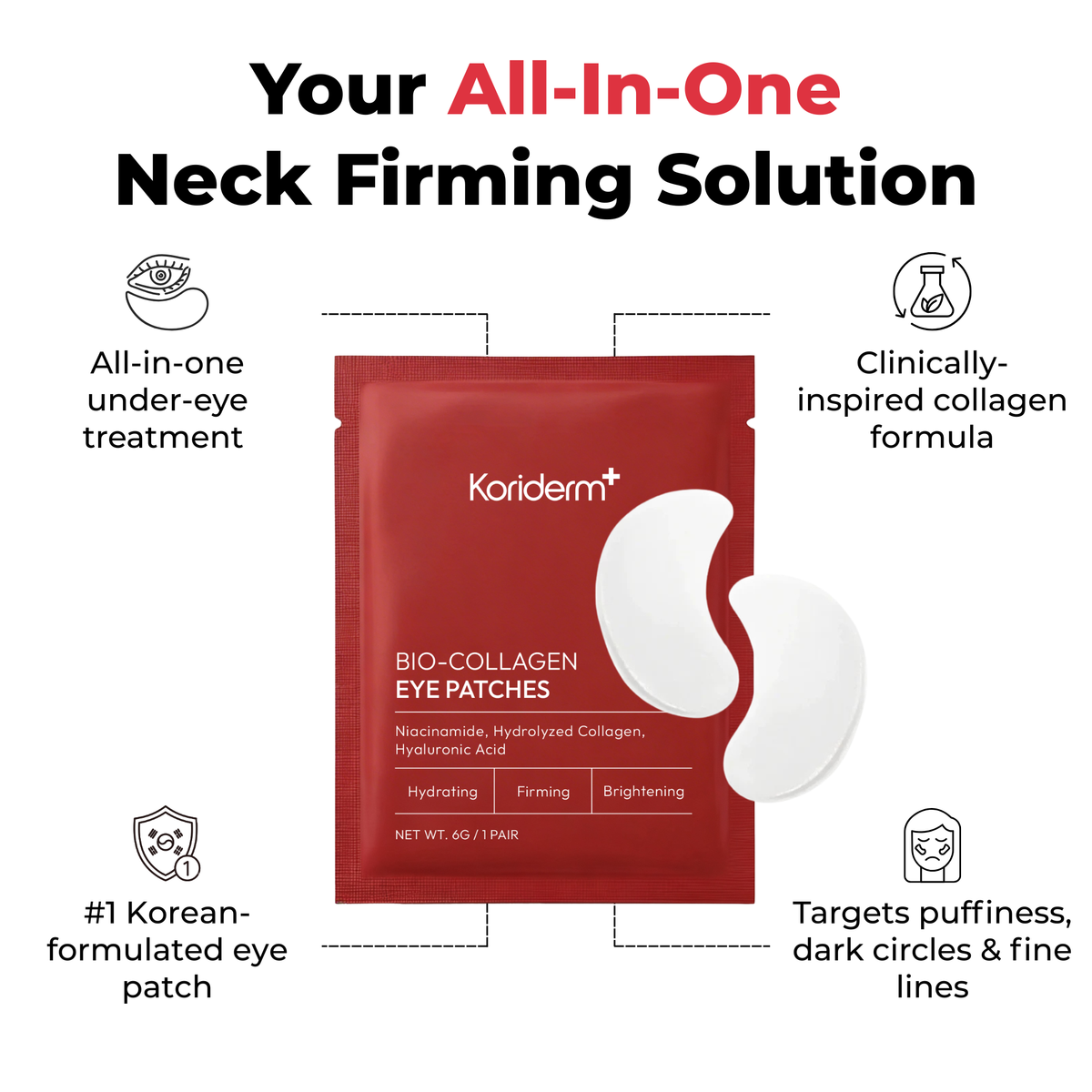 Bio-Collagen Eye Patches.